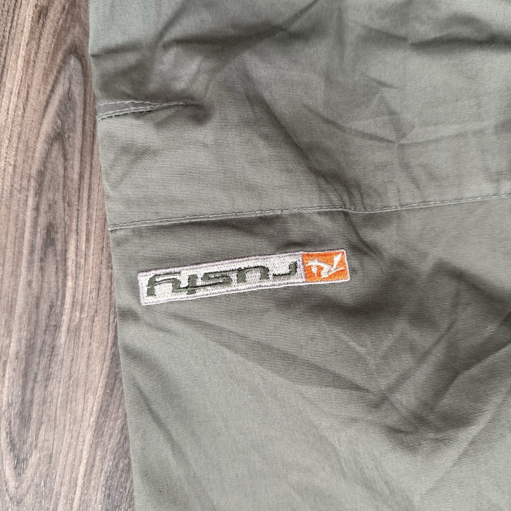 Vintage Rusty Pants Khaki Olivr Cargo Baggy Rave Surf Skate Y2K Men's 38x29 - Picture 5 of 8